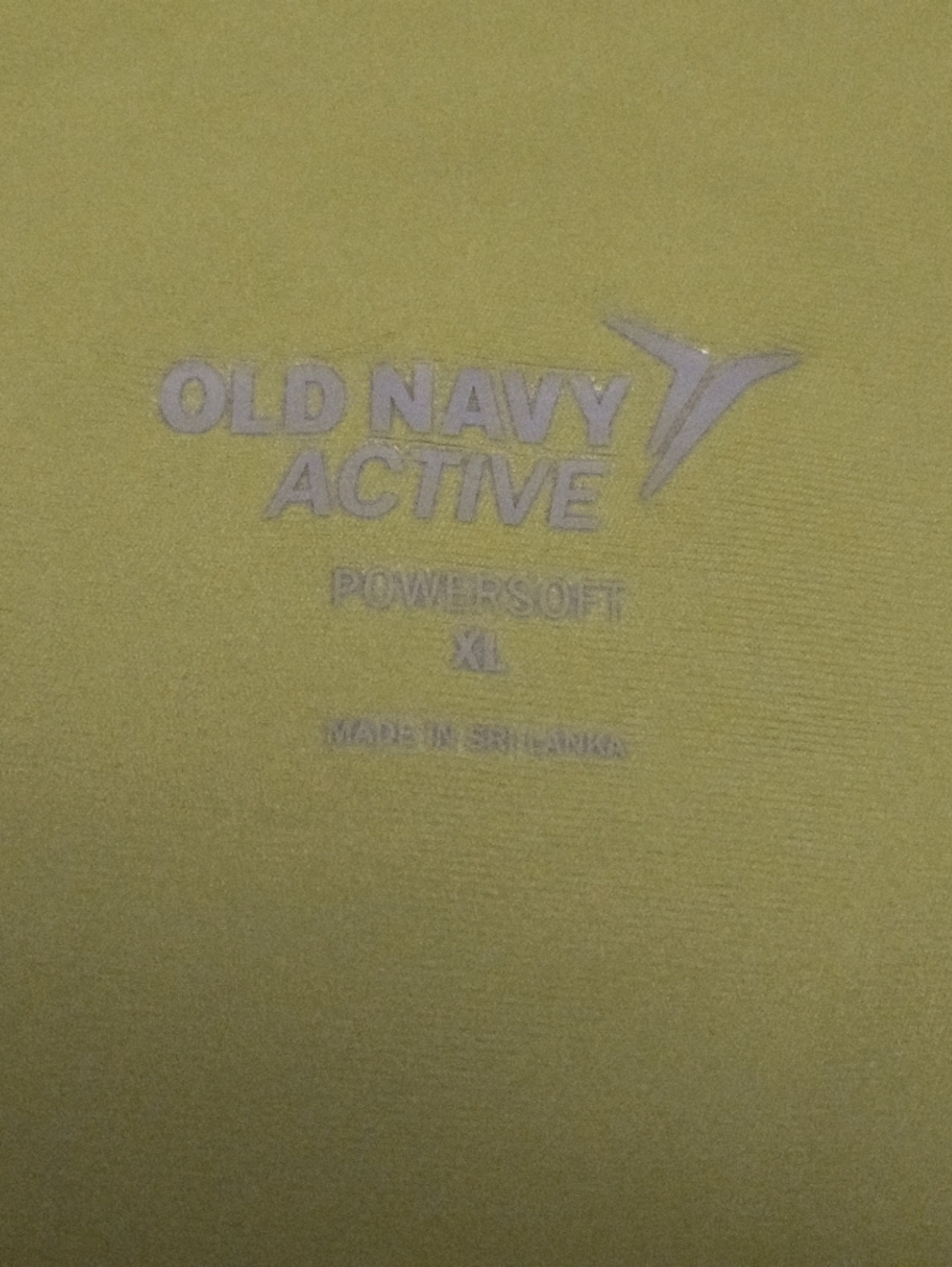 Old Navy Active Bright Lime Workout Leggings - Picture 7 of 16